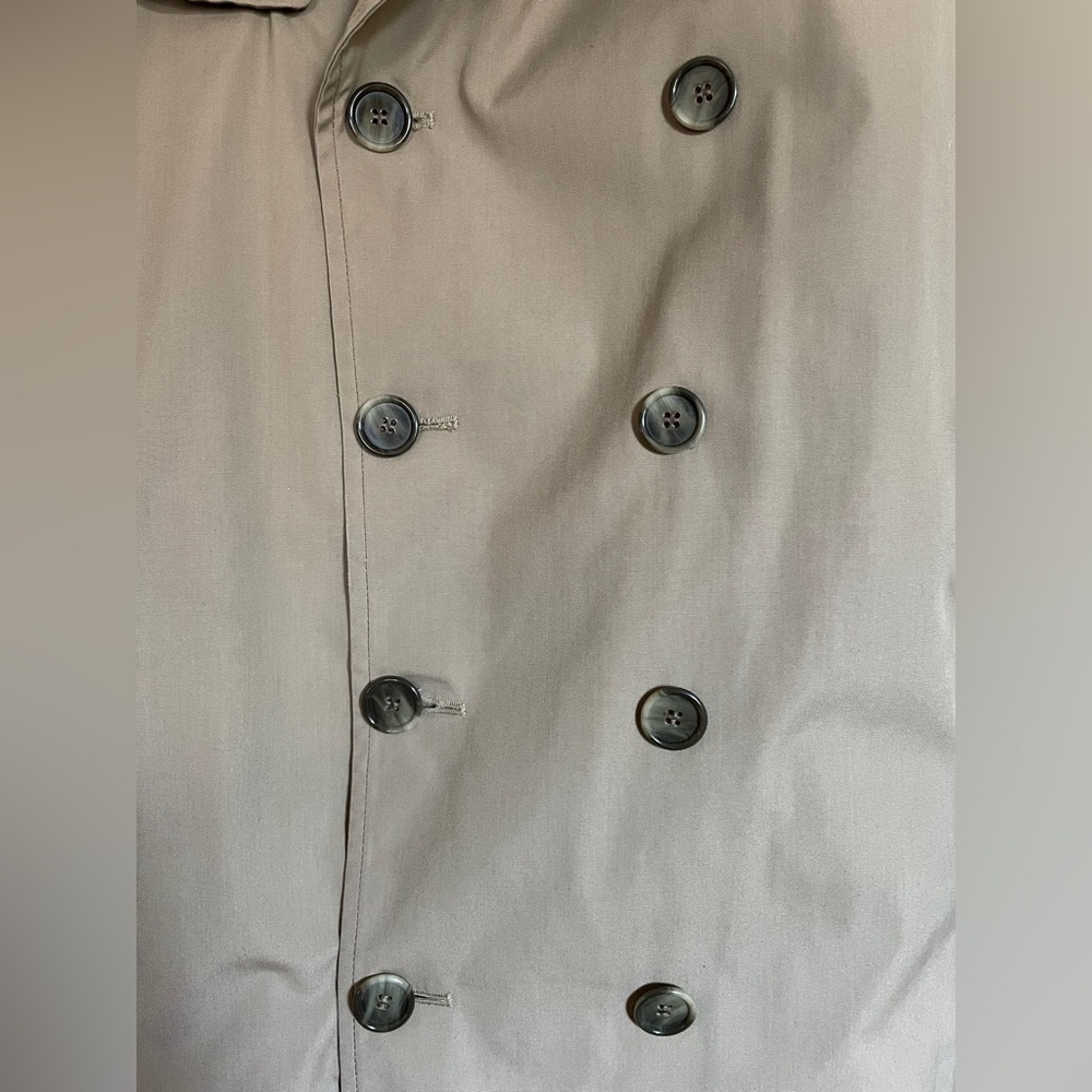 London Fog Maincoat Lined Men’s 44 Regular Tan. Very Good Condition. Vintage! - Picture 5 of 15